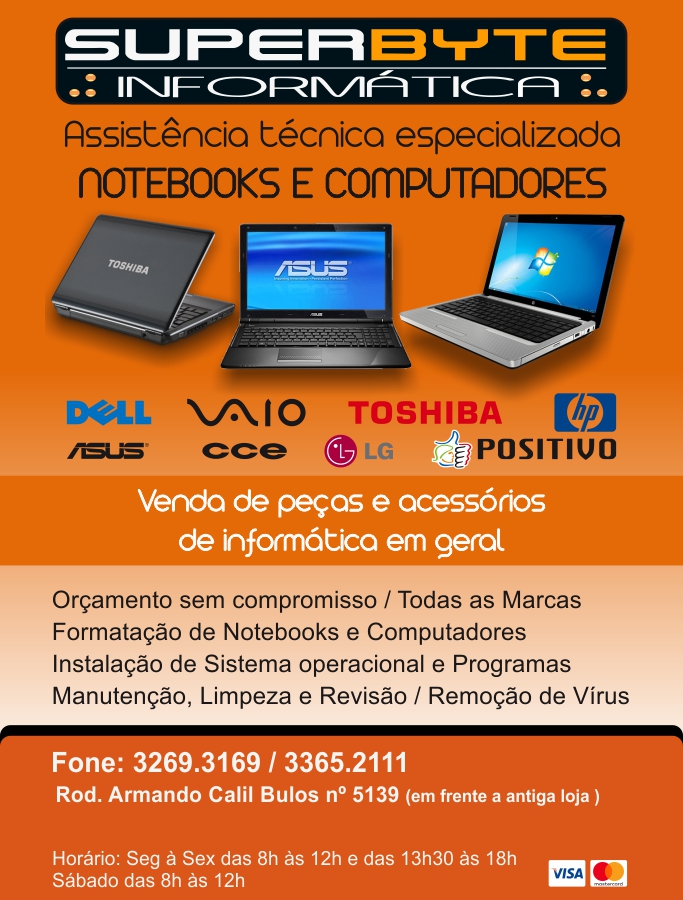 Manuteno de Notebooks em Ingleses, Norte da Ilha, Consertos de Computadores, Impressoras 