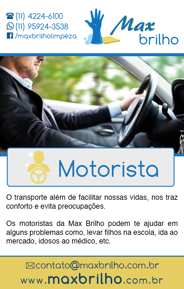 Max Brilho - Motorista Particular em So Bernardo do Campo, Independncia