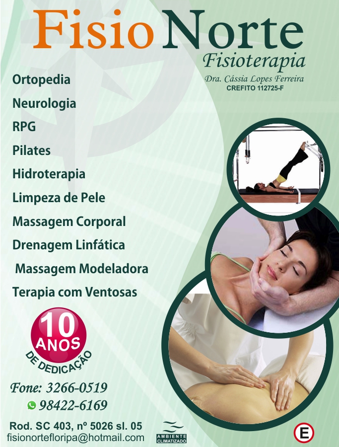 Fisioterapia em Ingleses, Norte da Ilha de Florianpolis, RPG, Quiropraxia, Hidroterapia