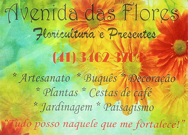 Avenida das Flores - Floricultura