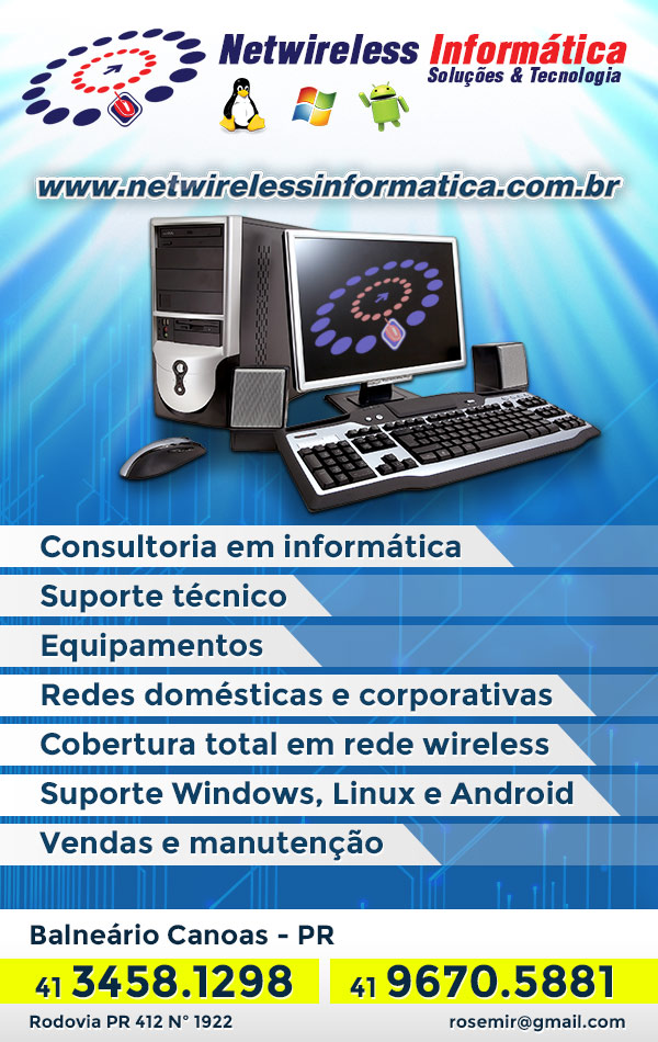 Net wireless - Informtica